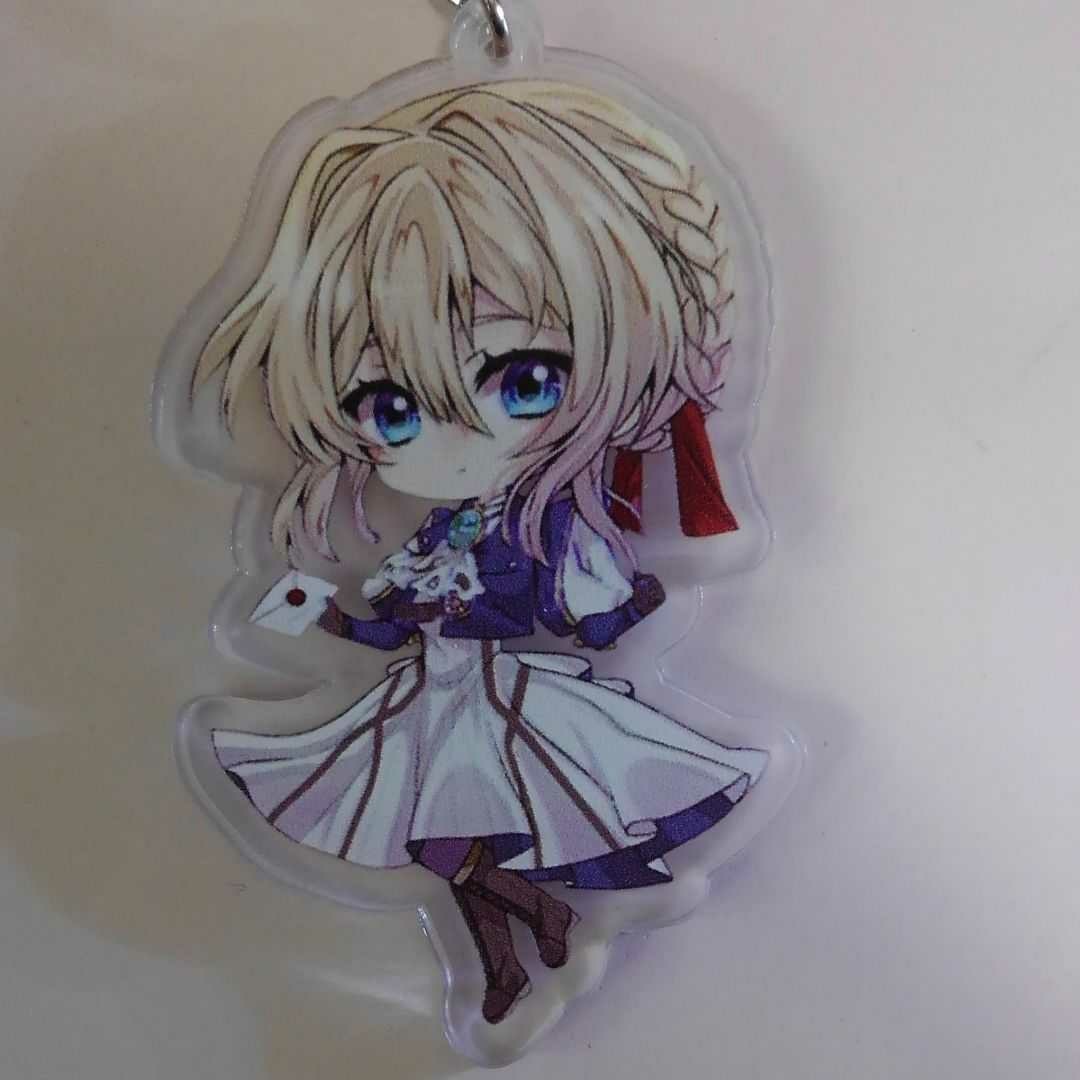 ヴァイオレットエヴァーガーデン 京アニフェス アクリルスタンド キーホルダー ヴァイオレット・エヴァーガーデン アクリルキーホルダー|Yahoo