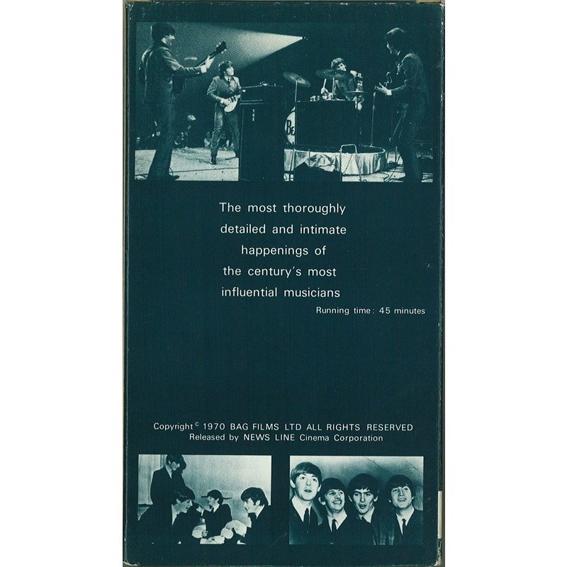  free shipping! The * Beatles [The Beatles / WHAT\'S HAPPENING!]VHS