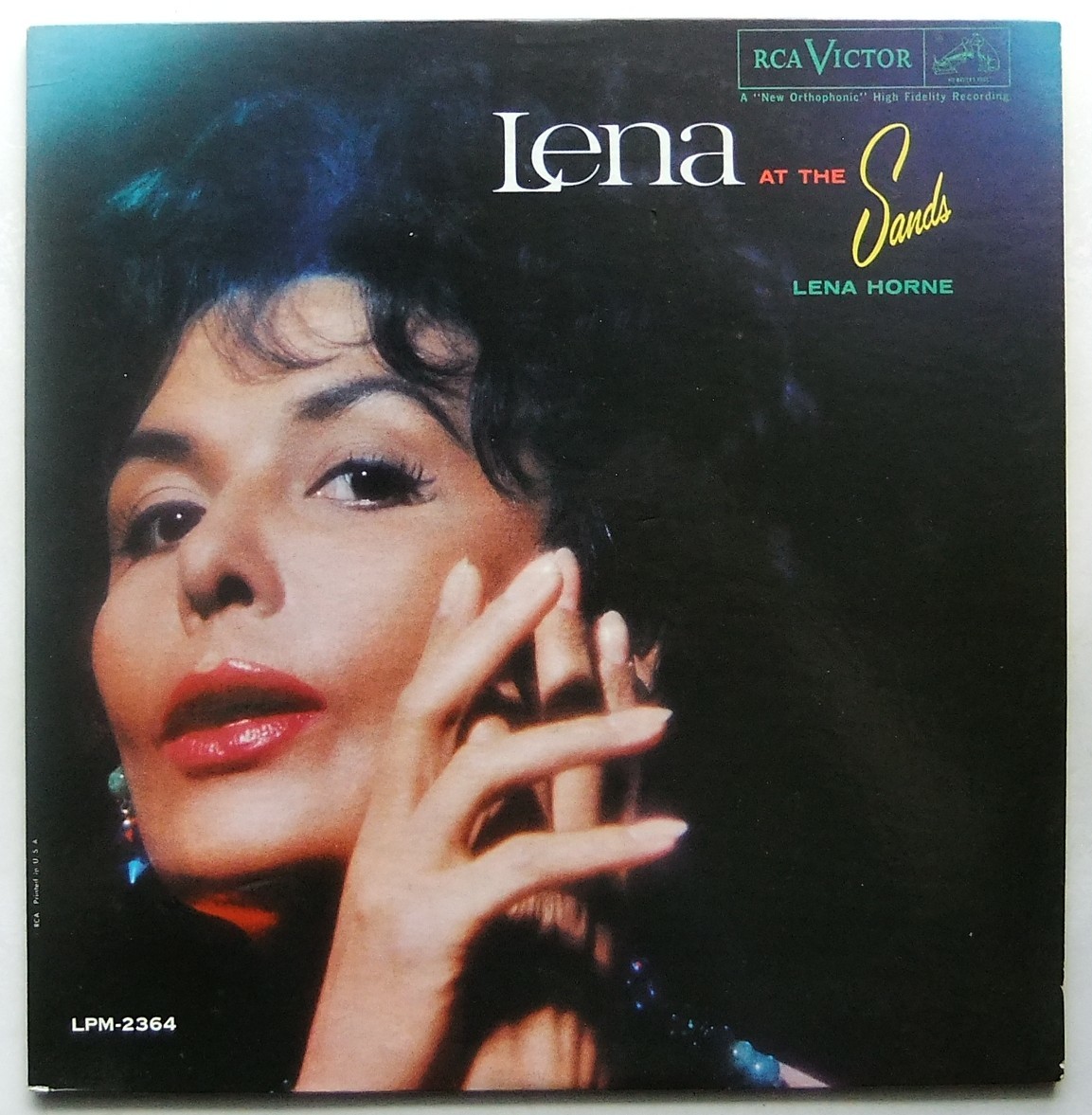 ◆ LENA HORNE / Lena At The Sands ◆ RCA LPM-2364 (dog:dg) ◆ W_画像1