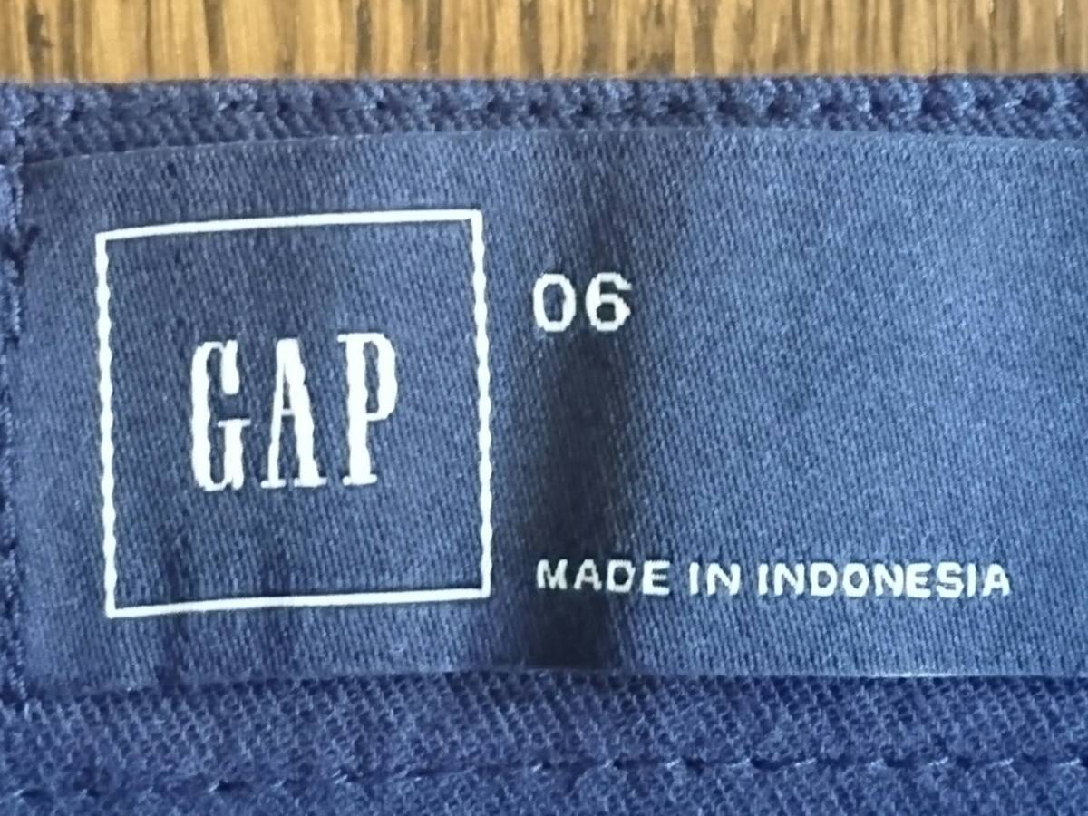 【タグ付き】ギャップ GAP ショートパンツ ボトムス レディース　ネイビー【06】綿混　　262 3E0108_画像5