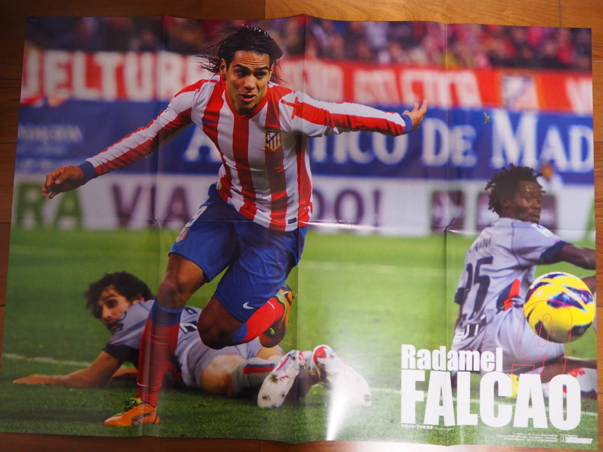 アザール ファルカオ ポスター チェルシー アトレティコマドリード Wsd Eden Hazard Falcao Poster Chelsea Atletico Madrid 代購幫