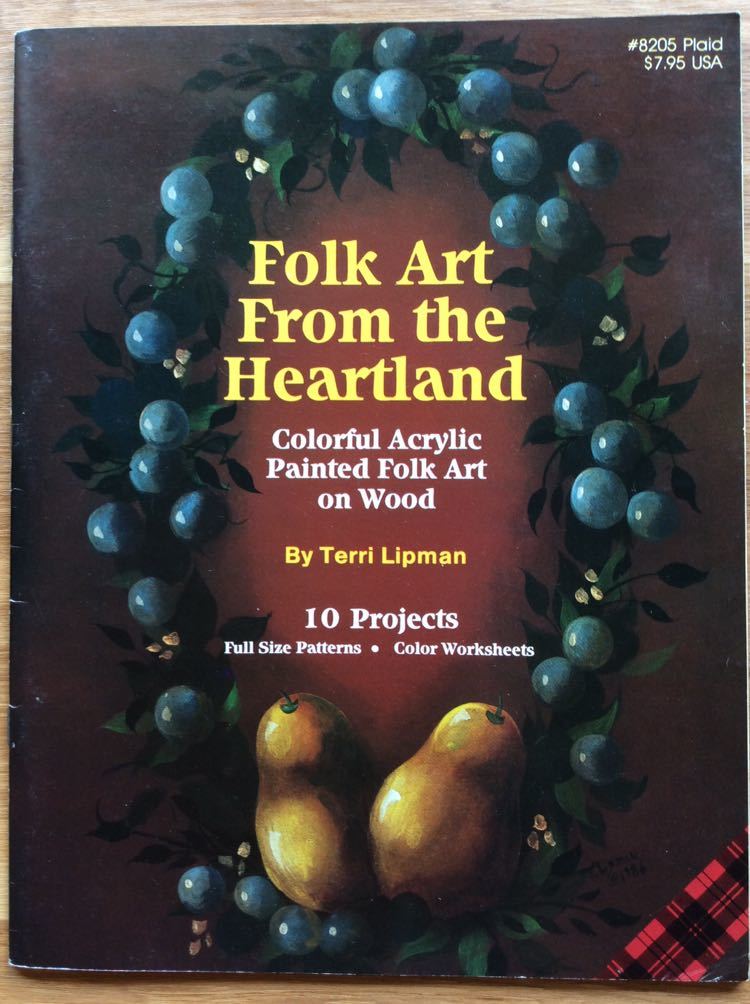 手芸図案 ■ARTBOOK_FLEAMA■ B1-021 ★ 送料無料 トールペイント デザインブック TOLE Folk Art From the Heartland テリーリップマン_画像1