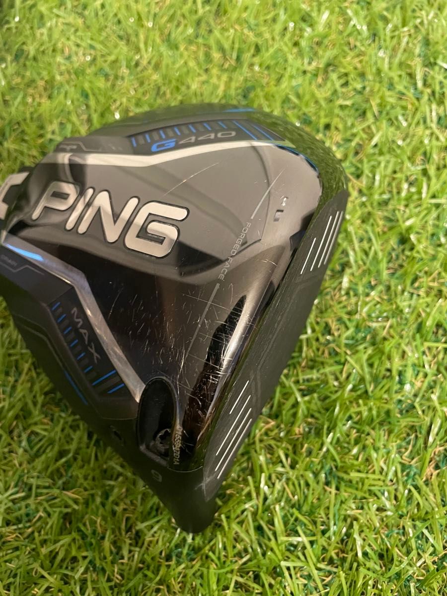 ヘッドのみ 日本正規品 PING G440 MAXドライバー 9度 カバー付 ヘッドのみ 日本正規品 PING G440 MAXドライバー 9度 カバー付