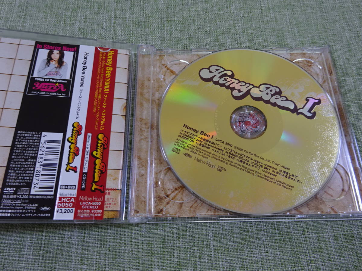 〇M08 USED CD　Honey Bee / Honey Bee 1 ゲーム　DVD付　「たまきゅう」オープニングテーマ_画像2