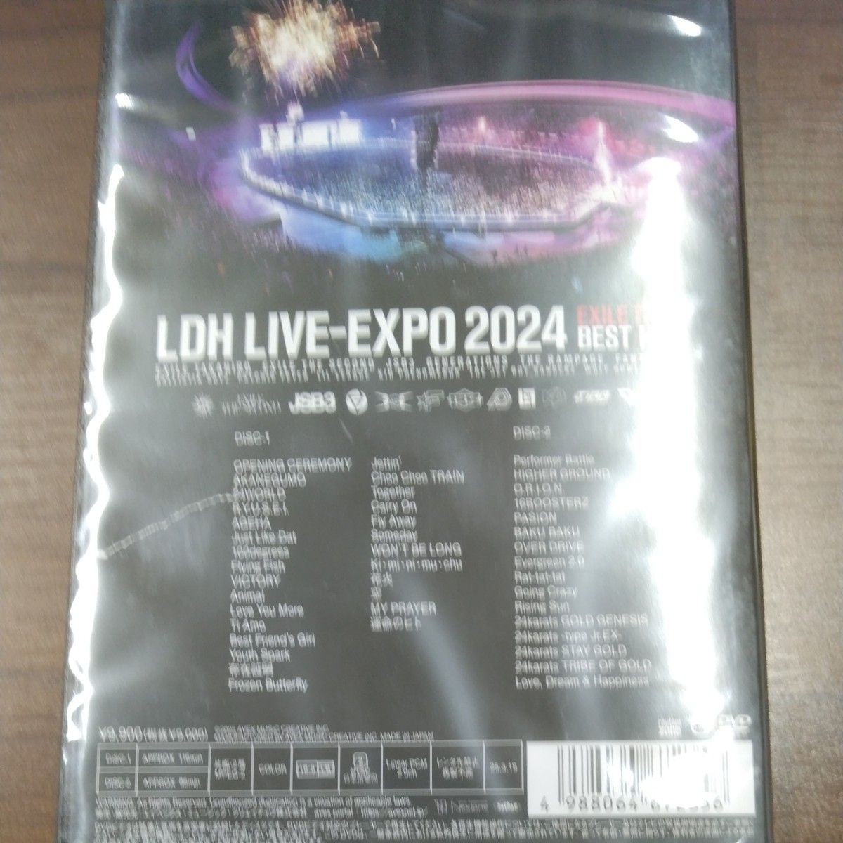 EXILE TRIBE 2DVD/LDH LIVE-EXPO 2024 -EXILE TRIBE BEST HITS EXILE TRIBE 2DVD/LDH LIVE-EXPO 2024 -EXILE TRIBE BEST HITS