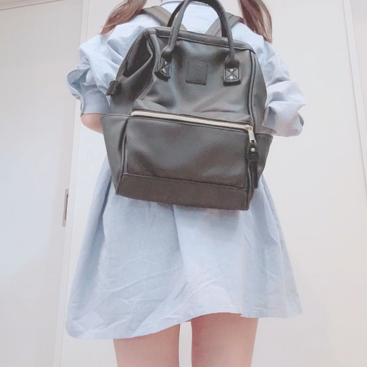 anello アネロ 口金リュック バックパック 合皮