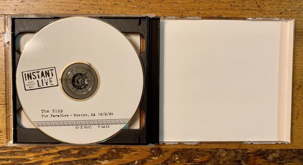The Slip The paradise Boston, MA 10/2/04 スリップ　インスタントライヴ_画像4