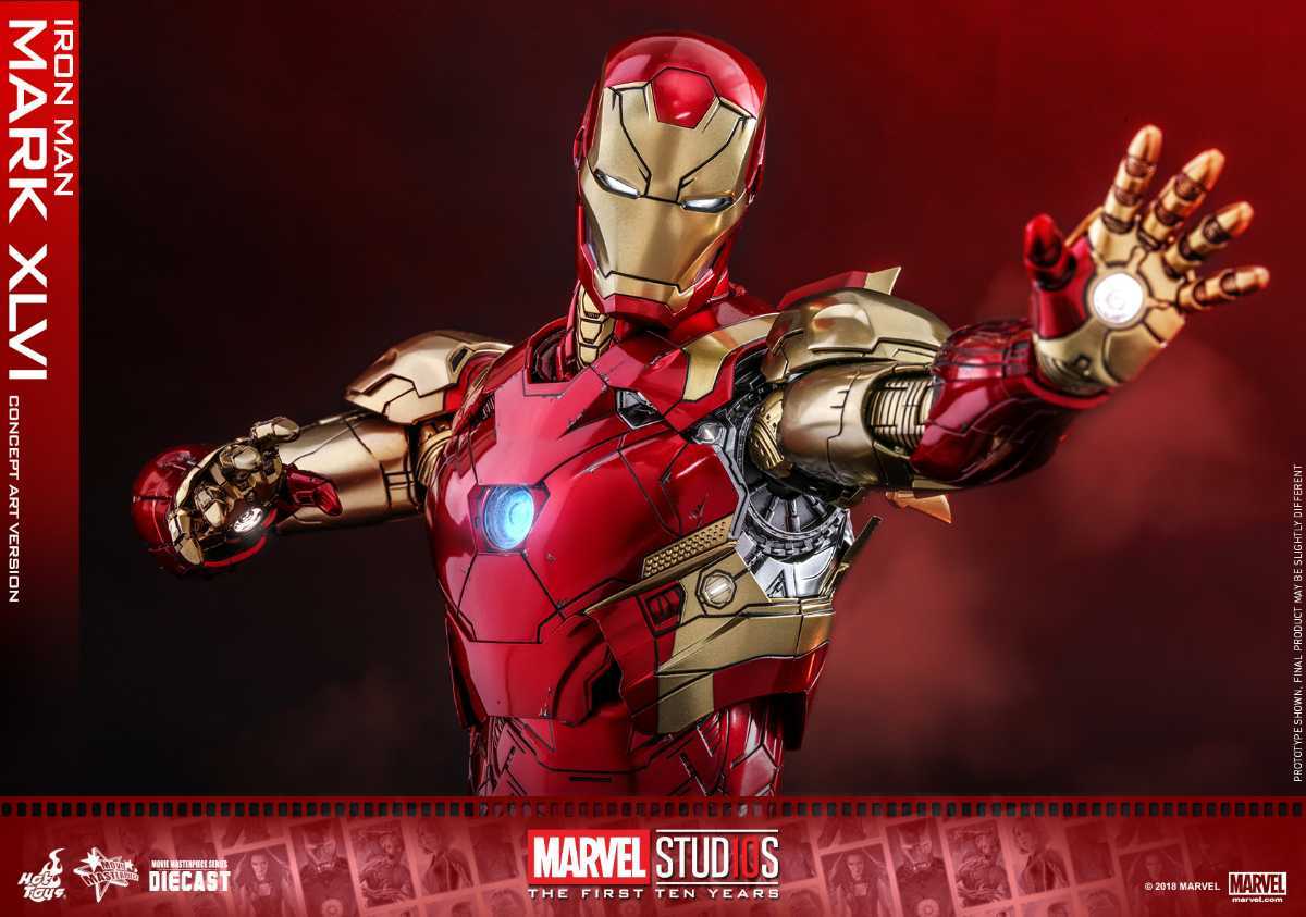 [ Event limitation new goods unopened ] hot toys Movie master-piece Ironman Mark 46( concept art version )