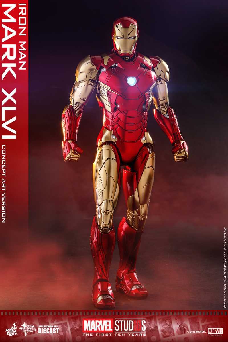 [ Event limitation new goods unopened ] hot toys Movie master-piece Ironman Mark 46( concept art version )