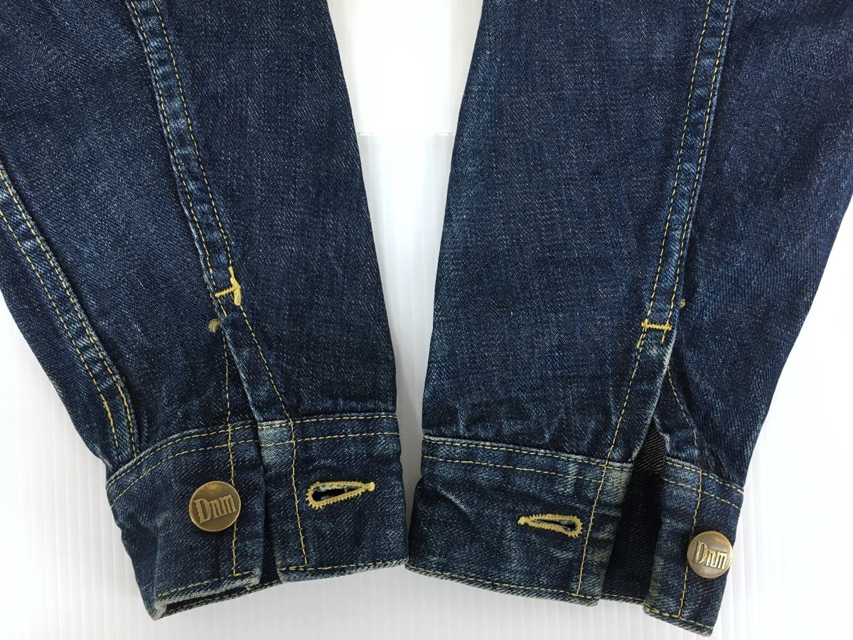 Denime ドゥニーム DNM-J Regular デニムジャケット サイズ40 インディゴ Gジャン オリゾンティ ORIZZONTI 日本製 denim jacket_画像9