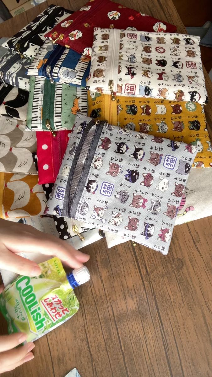 保冷ポーチ 選べる37種類 ハンドメイド 手作り