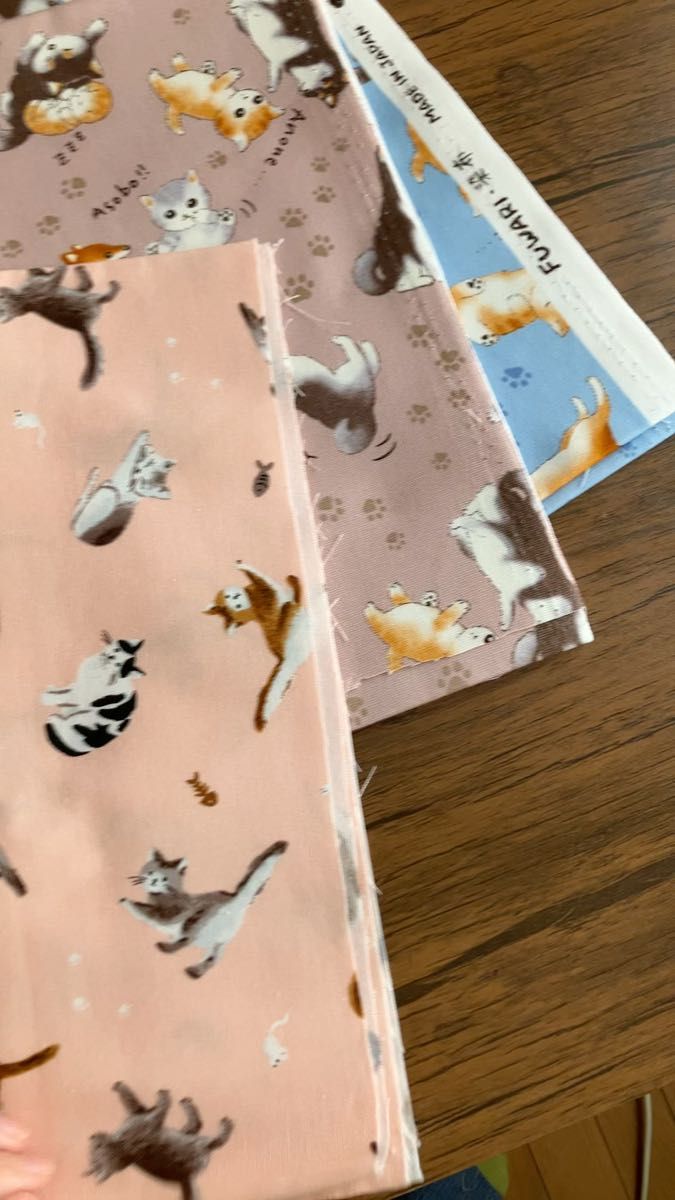 生地 まとめて 250cm分以上 バラ売りOK オックス 生地 50㎝ はぎれ ハギレ 布 ハンドメイド 猫