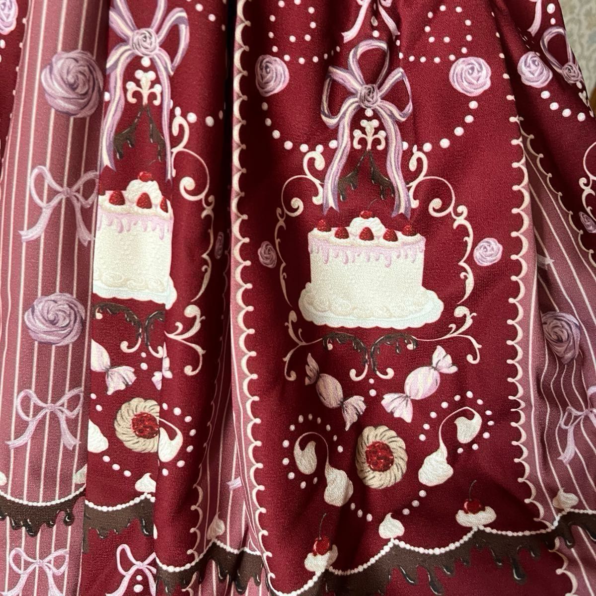 新品未使用 axes femme kawaii お菓子柄ジャンパースカート