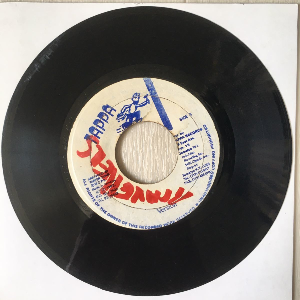 Reggae/45/Beres Hammond/Give Me A Break/Tappa/Dub/Roots/Jamaica OG盤/クリックポスト発送(\198)同梱可/_画像2