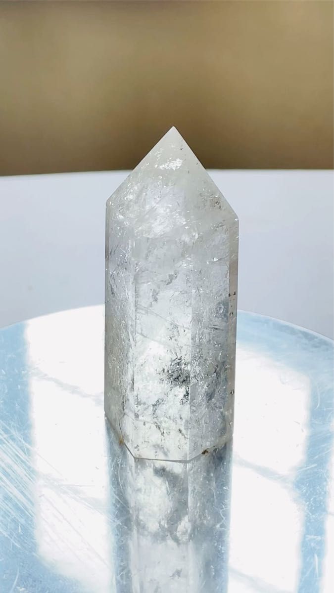 ヒマラヤ水晶原石ポイント パワーストーン【完全天然石】エネルギー覚醒済 完全浄化 本物 スピリチュアル メンテナンス 御守