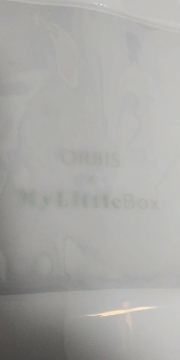 オルビス　バッグ　My　Little　Box　ポーチ付きクリアバック　新品未使用　ORBIS　送料300円_画像2