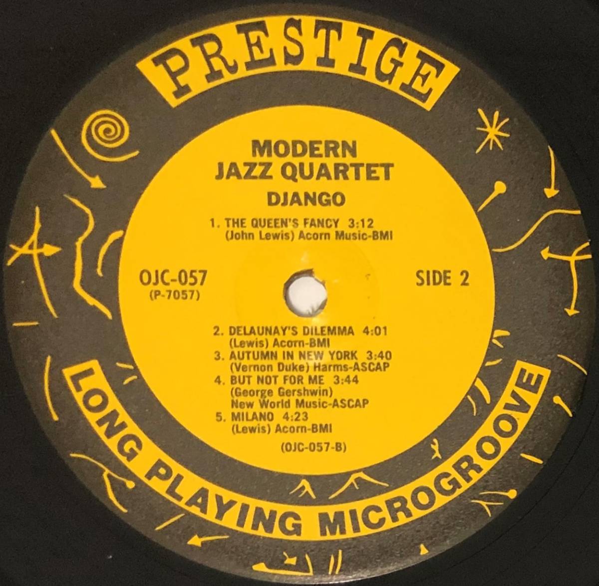 ヤフオク! - 試聴 The Modern Jazz Quartet / Django