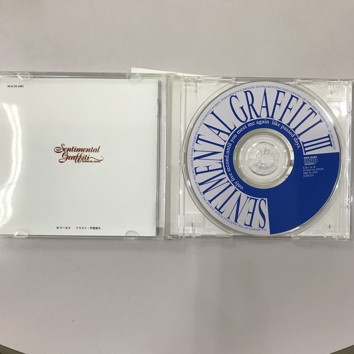 CD 長期保存品 中古☆【アニメ】センチメンタルグラフティIII 再開5秒前、出会った頃のように①