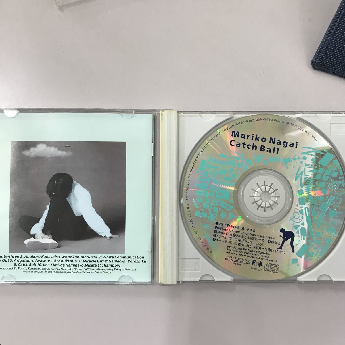 CD 中古☆【邦楽】永井真理子　CATCH BALL_画像3