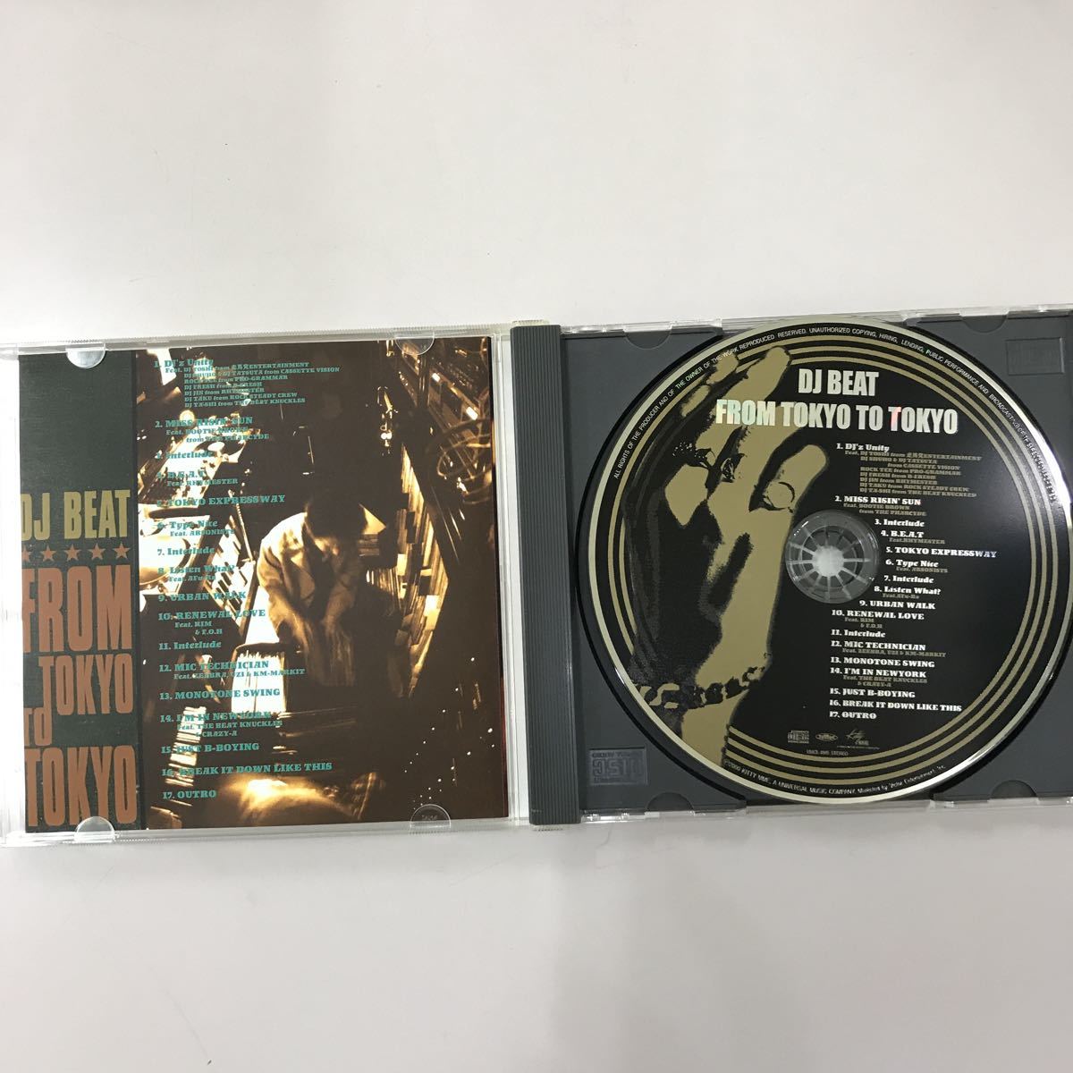 CD 中古☆【邦楽】DJ BEAT FROM TOKYO TO TOKYO