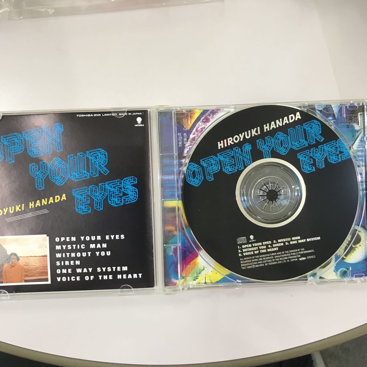 CD 中古☆【邦楽】花田ひろゆき　HIROYUKI HANADA OPEN YOUR EYES