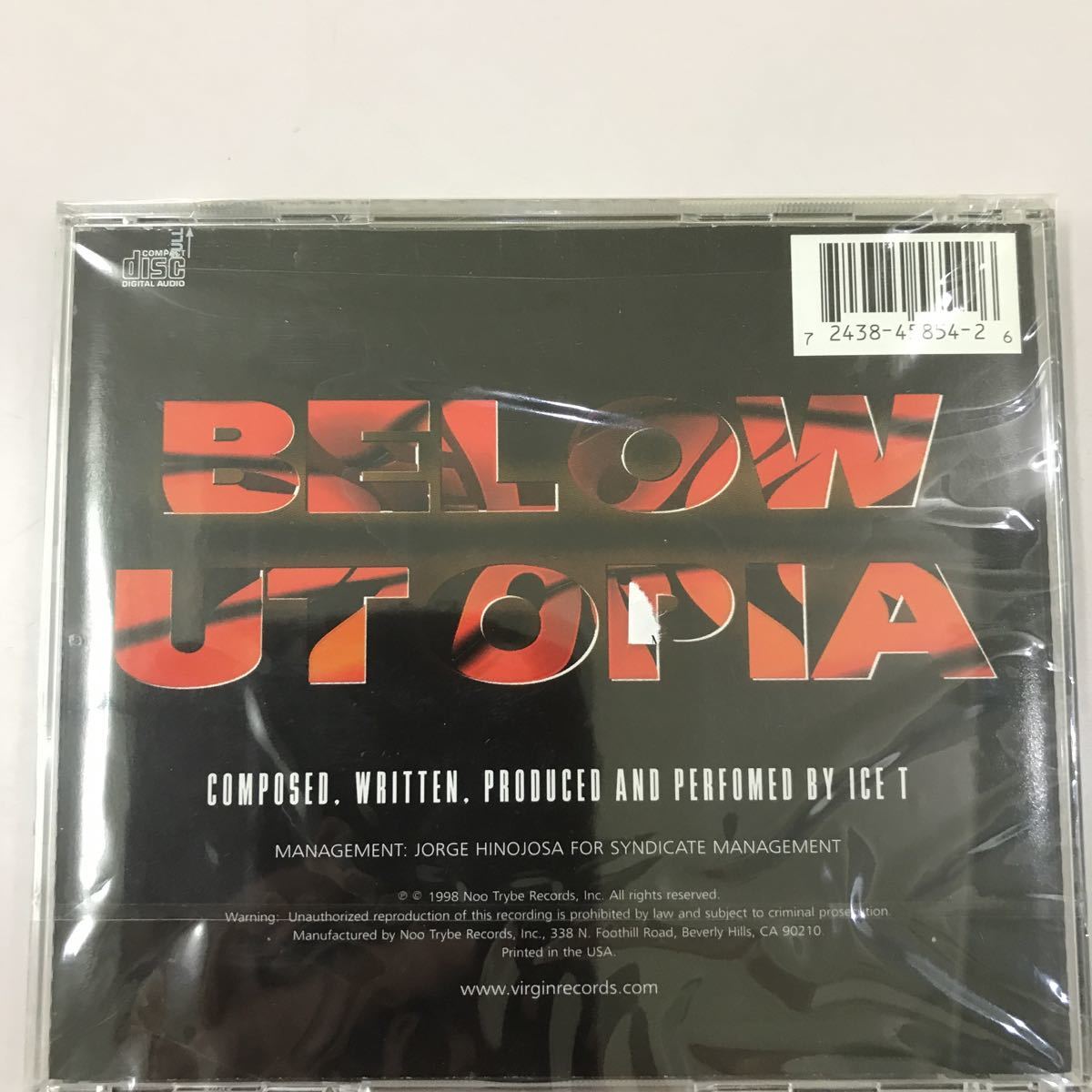 CD 未開封【洋楽】長期保存品　BELOW UPOPIA