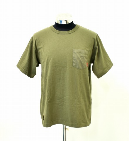 大特価放出! M デザインポケットTシャツ COTTON TEE. / POCKET : SS DESIGN ダブルタップス WTAPS OLIVE クルーネック ポケT 半袖 171ATDT-CSM01S DRAB 半袖Tシャツ 大特価放出! M デザインポケットTシャツ COTTON TEE. / POCKET : SS DESIGN ダブルタップス WTAPS OLIVE クルーネック ポケT 半袖 171ATDT-CSM01S DRAB 半袖Tシャツ
