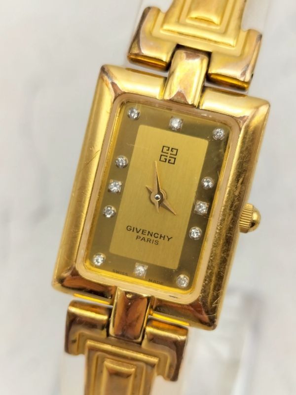 【未使用品】 R7-454 1円~ 腕時計 クオーツ GIVENCHY ジバンシィ 不動品 ジバンシイ