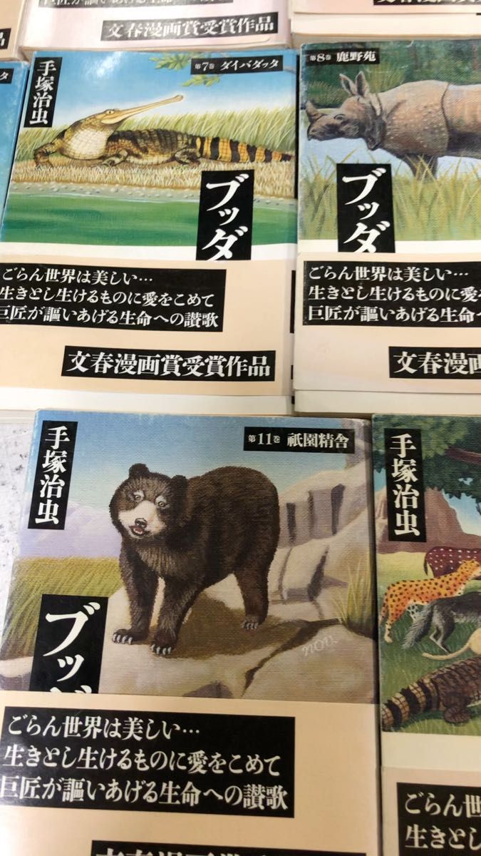 手塚治虫 ブッダ 文庫版 1~12巻セット まとめ売り