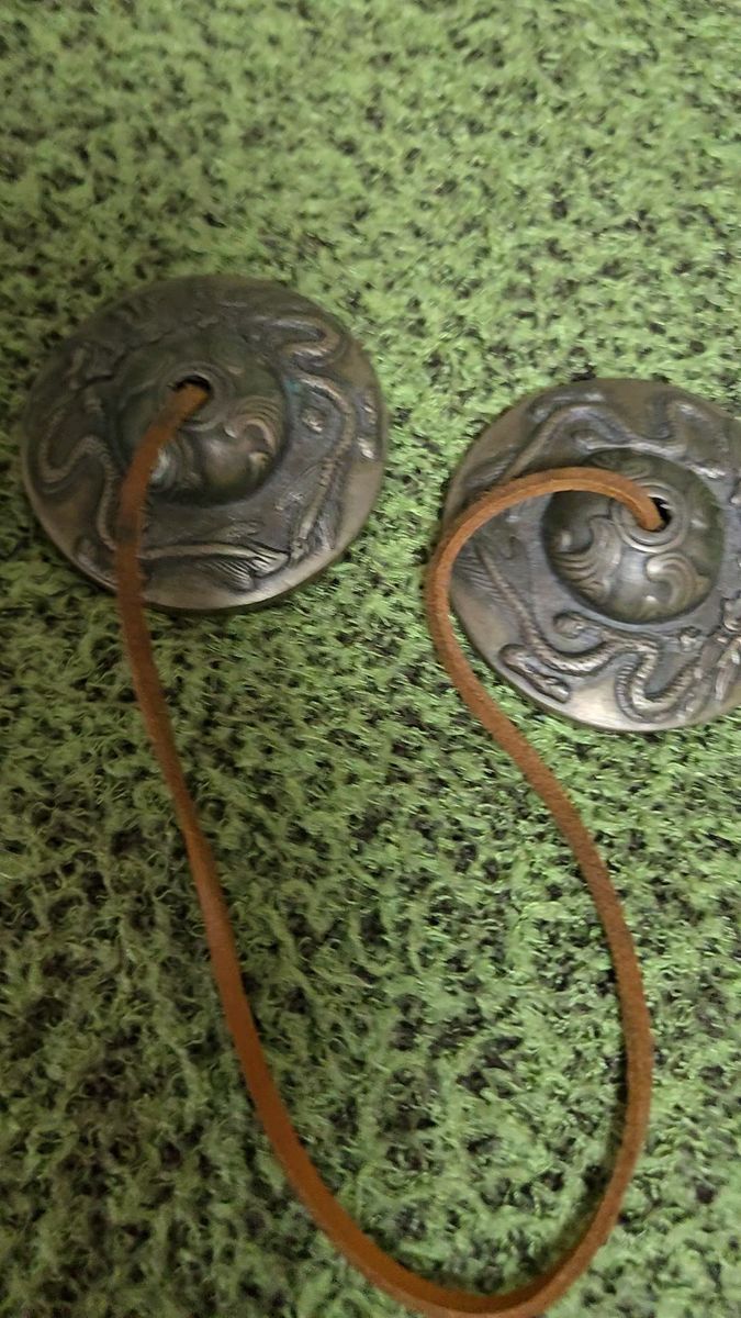 チベット法具 ティンシャ 【スペシャル品質】セブンメタル