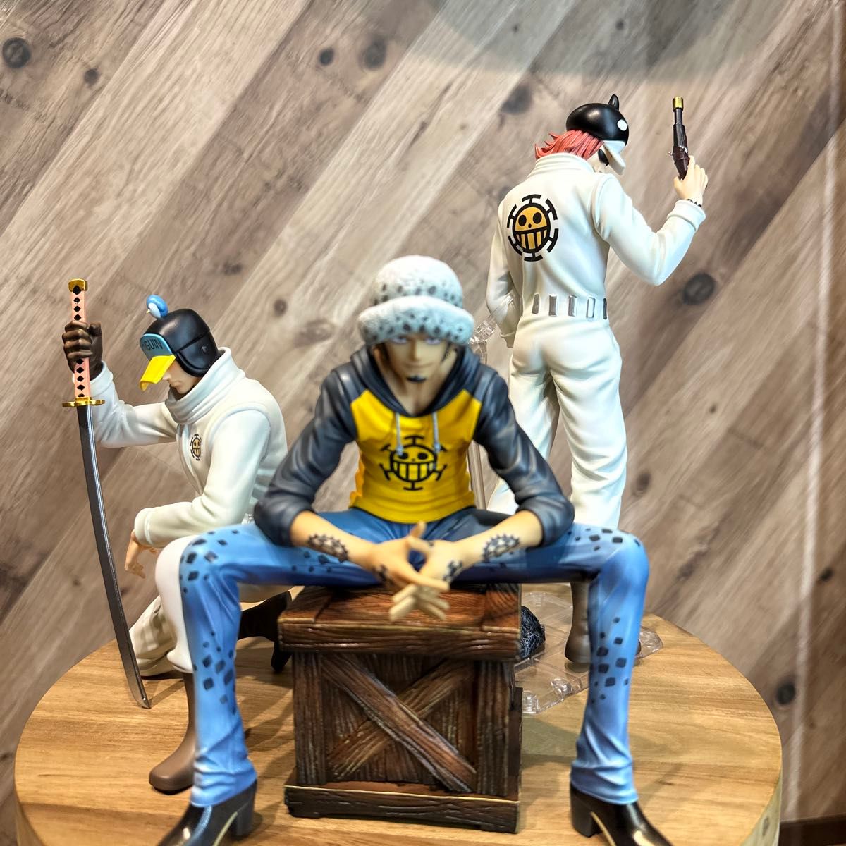 ワンピース フィギュア ペンギン シャチ ロー 海外 pop マキシマム ワンピース POPスケール BTスタジオ ガレージキット ペンギン