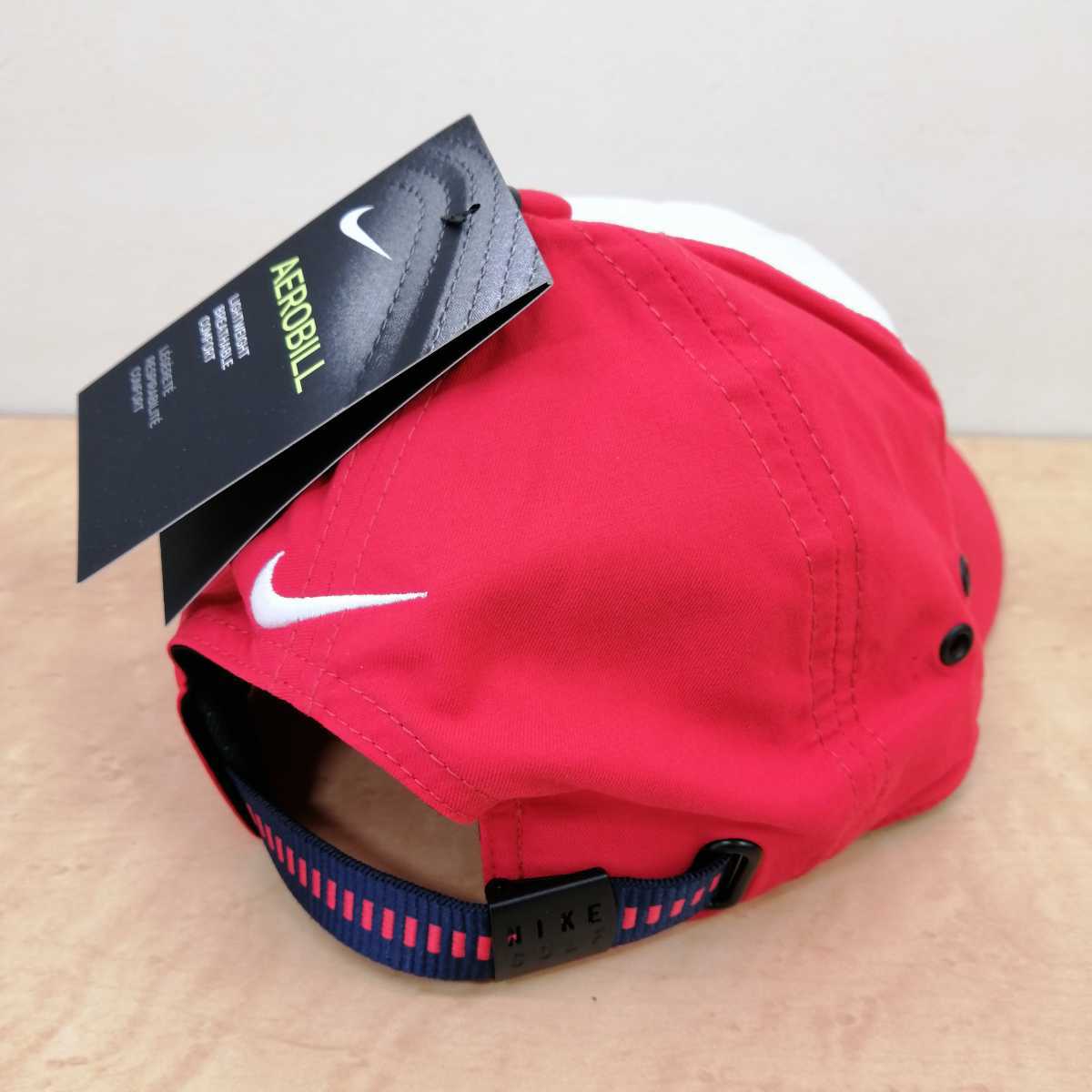 [ meaning large profit shop ] Nike NIKE Golf cap 2020 aero Bill Classic 99 red × white 