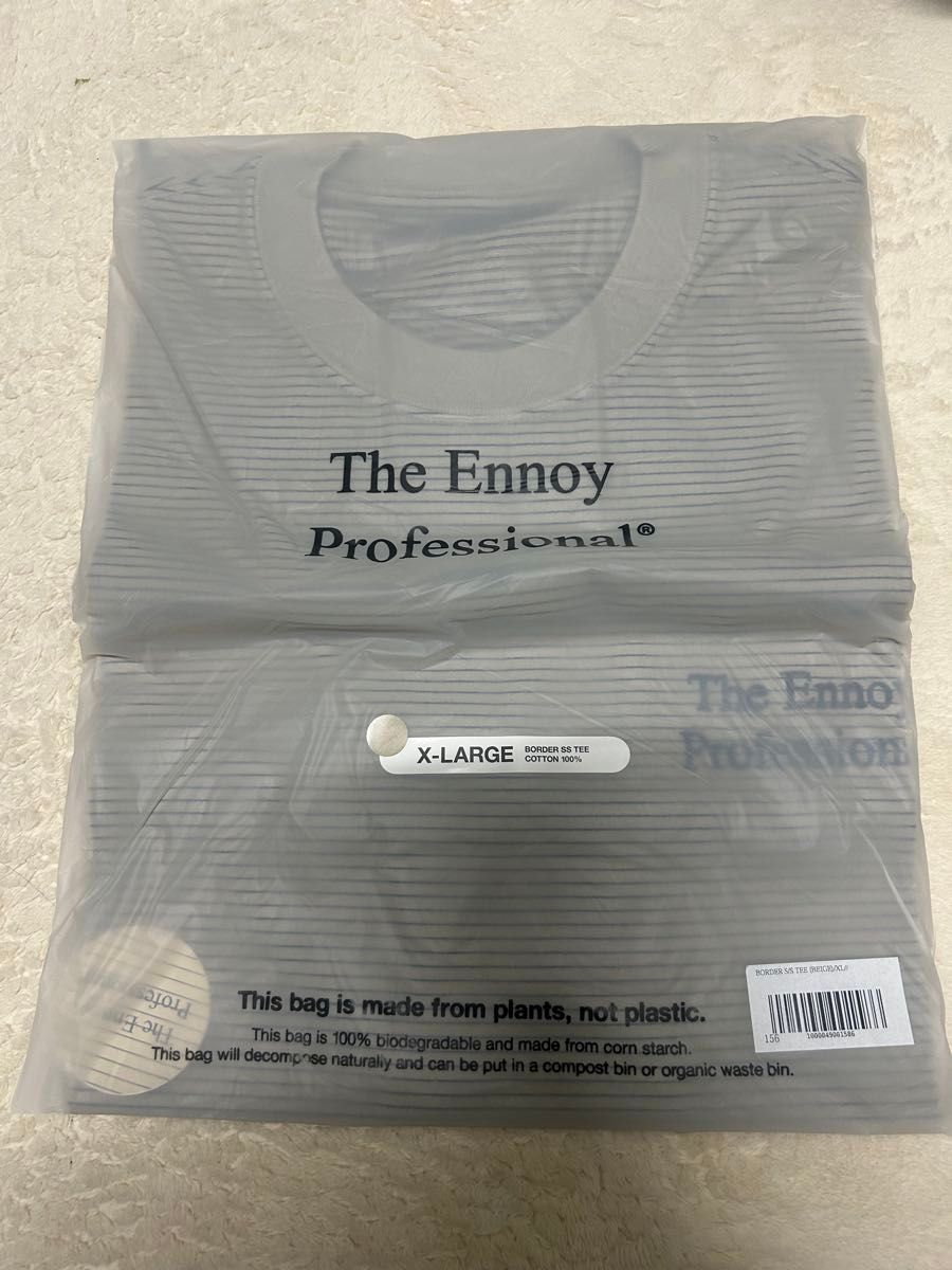 ennoy S/S Border T-Shirt(BEIGE × BLACK)｜Yahoo!フリマ（旧