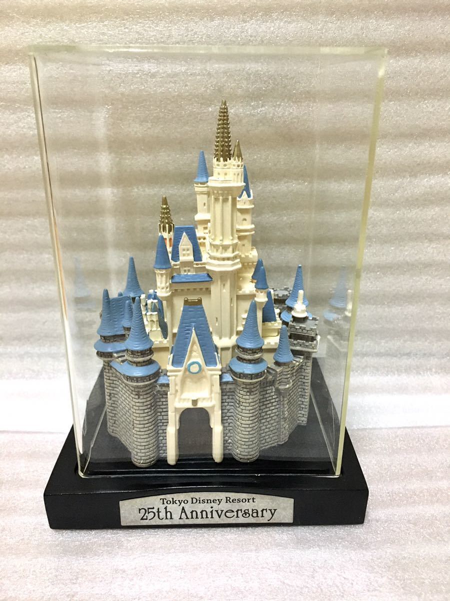 ヤフオク 東京ディズニーランド 25周年 シンデレラ城フィ