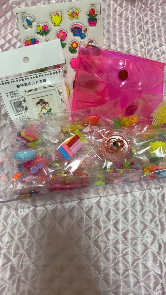大倉トーイ 昭和レトロ ハンドメイド資材 レトロビーズ レトロ資材 まとめ売り No.14
