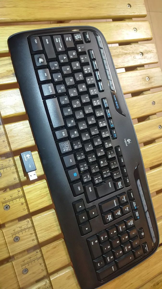 Mk320 キーボード ロジクール Logicool 無線 ブラック ワイヤレスキーボード