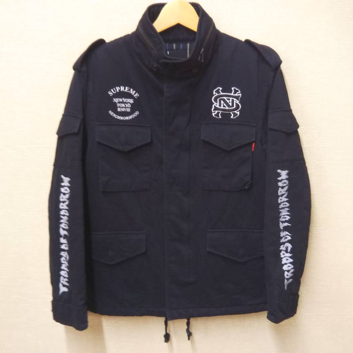 ヤフオク! - Supreme×NEIGHBORHOOD M-65 Bla...