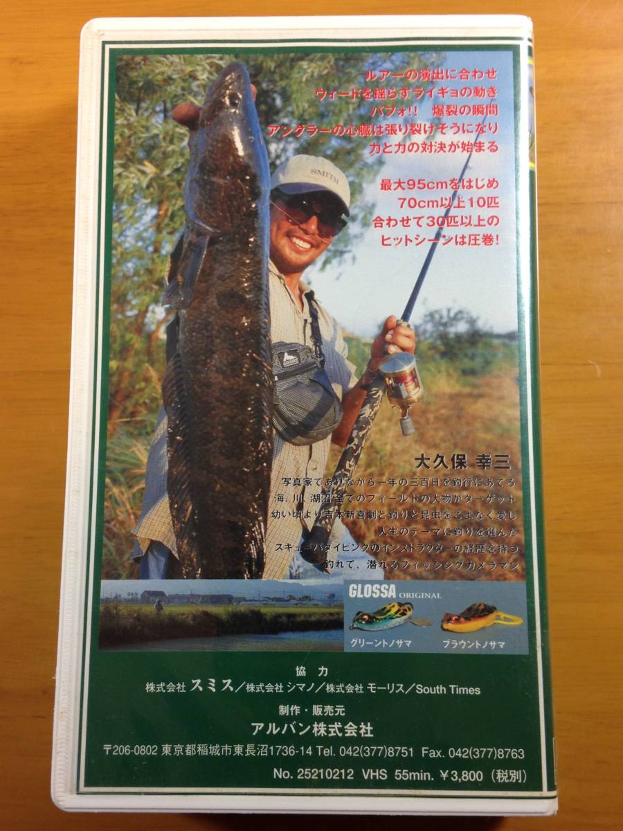  large . guarantee . three laigyoin Kyushu 55 minute Alba n video VHS 2001 year sale . fish Sune -k head 