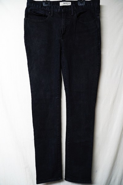 *Gap 1969 SKINNY Gap черный Denim обтягивающий брюки *W31*