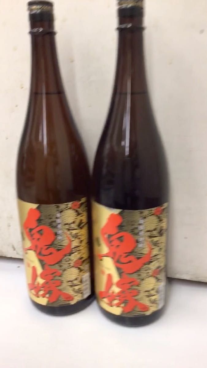 【岩川醸造】★★ 鬼嫁 麦焼酎 ★★ 1.8L 2本セット