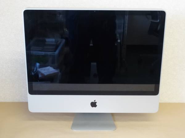 Apple アップル iMac A1225 EMC2267 24インチ 一体型 2008年製 ジャンク品 ZZ01-11_画像1