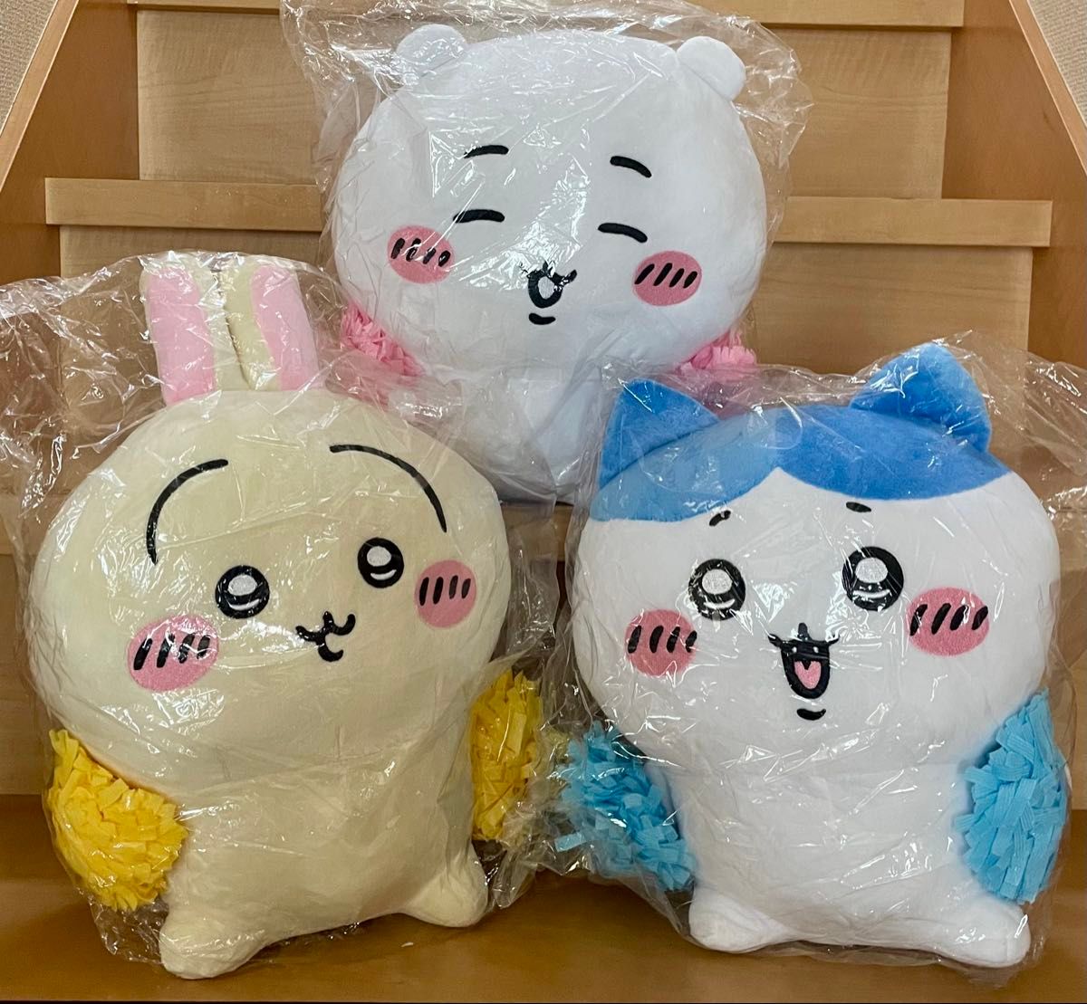 【台湾数量限定】ちいかわ 応援団ぬいぐるみ チア チアリーダー 3体セット 数量限定】 ちいかわ 台湾 応援団 ぬいぐるみ チア チアリーダー