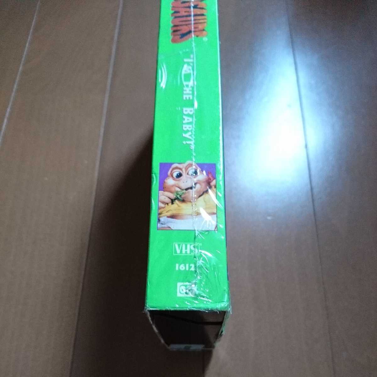 [ rare goods ] dinosaur family Dinosaur actual place buy goods I m The Bay Be Disney VHS English version English education 