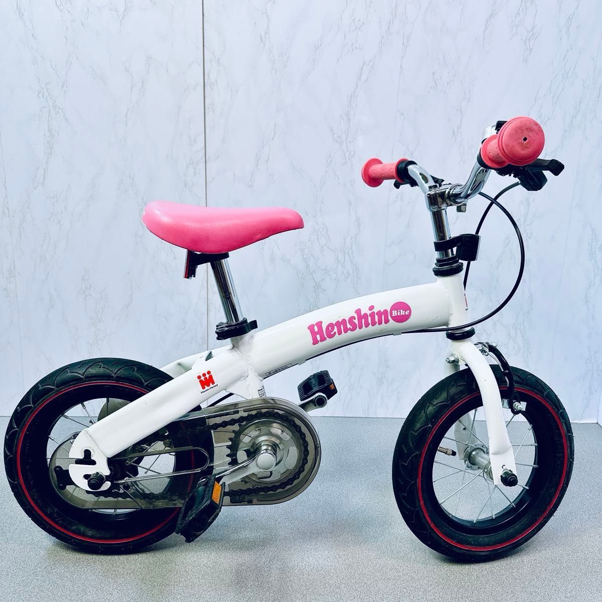 へんしんバイク ゼビオスポーツ限定カラー ホワイト/ピンク へんしんバイク ホワイト ピンク ゼビオ 限定カラー 白