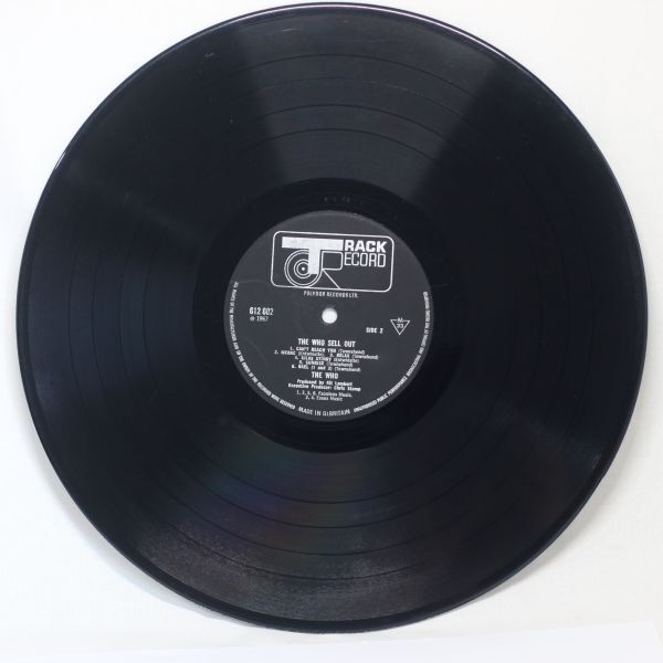 The Who Sell Out UKモノラル初期盤 LP Mono 英国 The Who The Who Sell Out UK(英 GB)盤 LP Mono UKモノラル初期