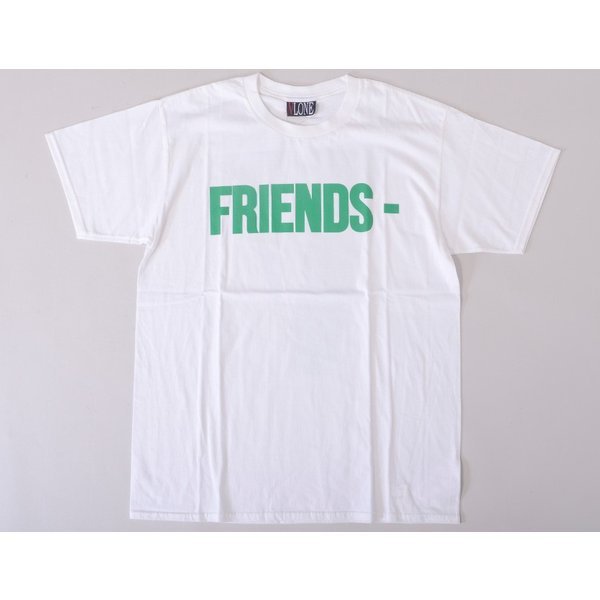 送料無料　新品 国内正規 VLONE FRIENDS - Tシャツ XL 緑 日本限定 ヴィーロン ポップアップ POP UP A$AP MOB エイサップ モブ BARIバリ 