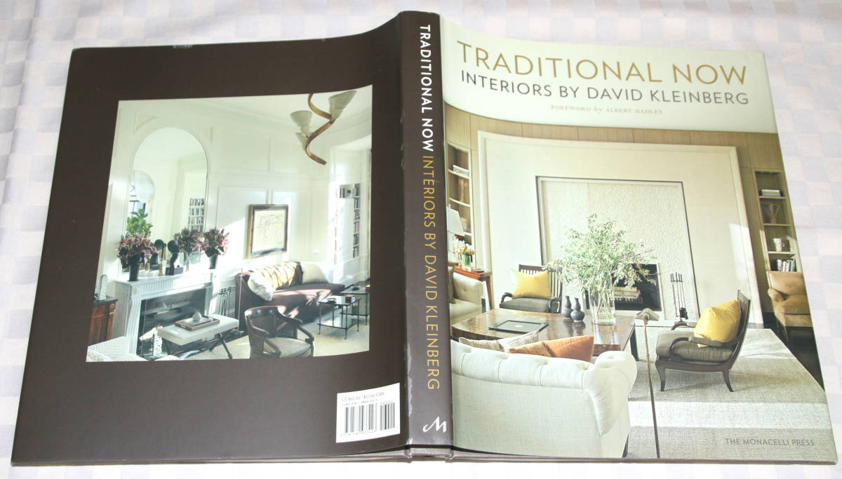  foreign book Traditional Now: Interiors by David Kleinberg traditional interior large used book