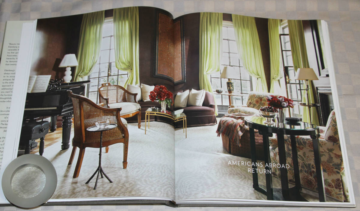  foreign book Traditional Now: Interiors by David Kleinberg traditional interior large used book