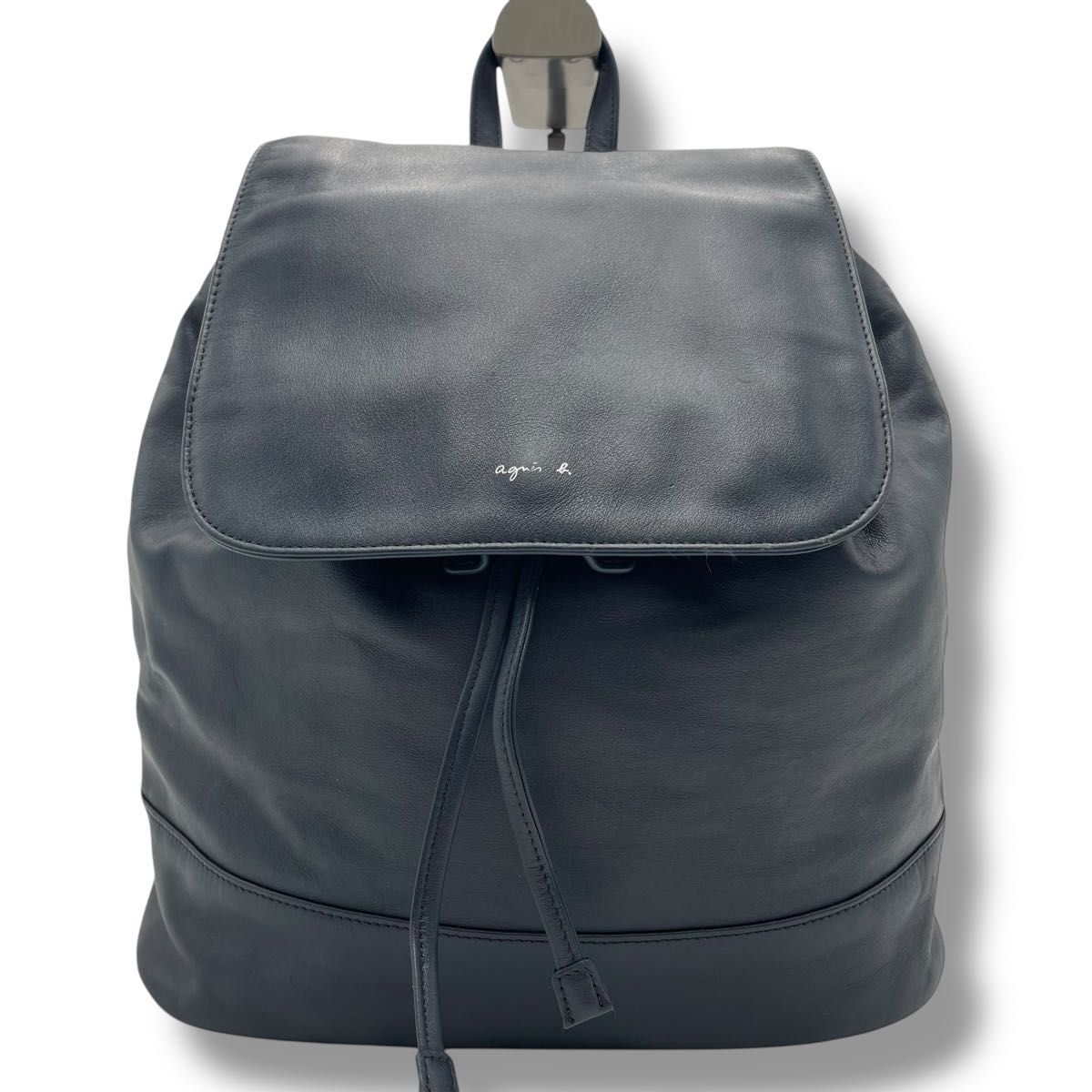 美品】agnesb アニエスベー リュック バックパック 巾着 オール