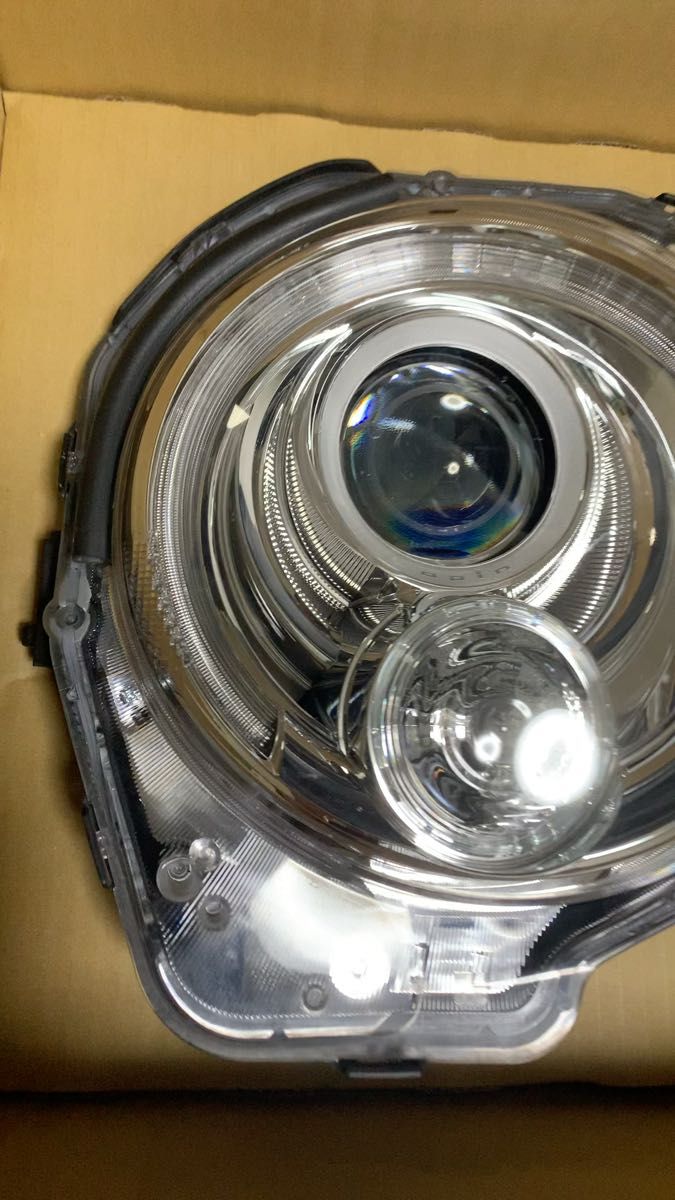 美品 スズキ SUZUKI ラパン he33s ヘッドライト 運転席側 35120-80P14